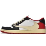 Travis Scott x Air Jordan 1 Low Black Red  DM7866-166