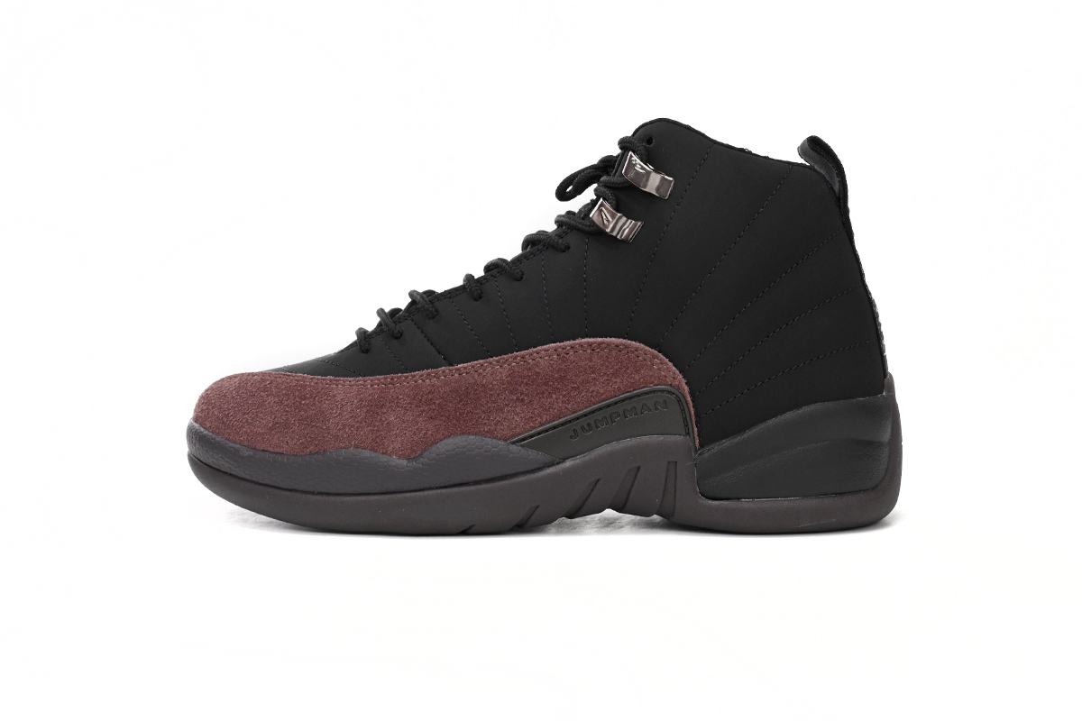 f2dd001c340e6cc8661b3135dd016a0e A Ma Maniére x Air Jordan 12 Black Wine Red DV6989-001 - Image 1