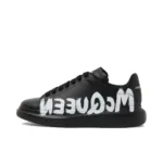 Alexander McQueen Oversized Graffiti Black