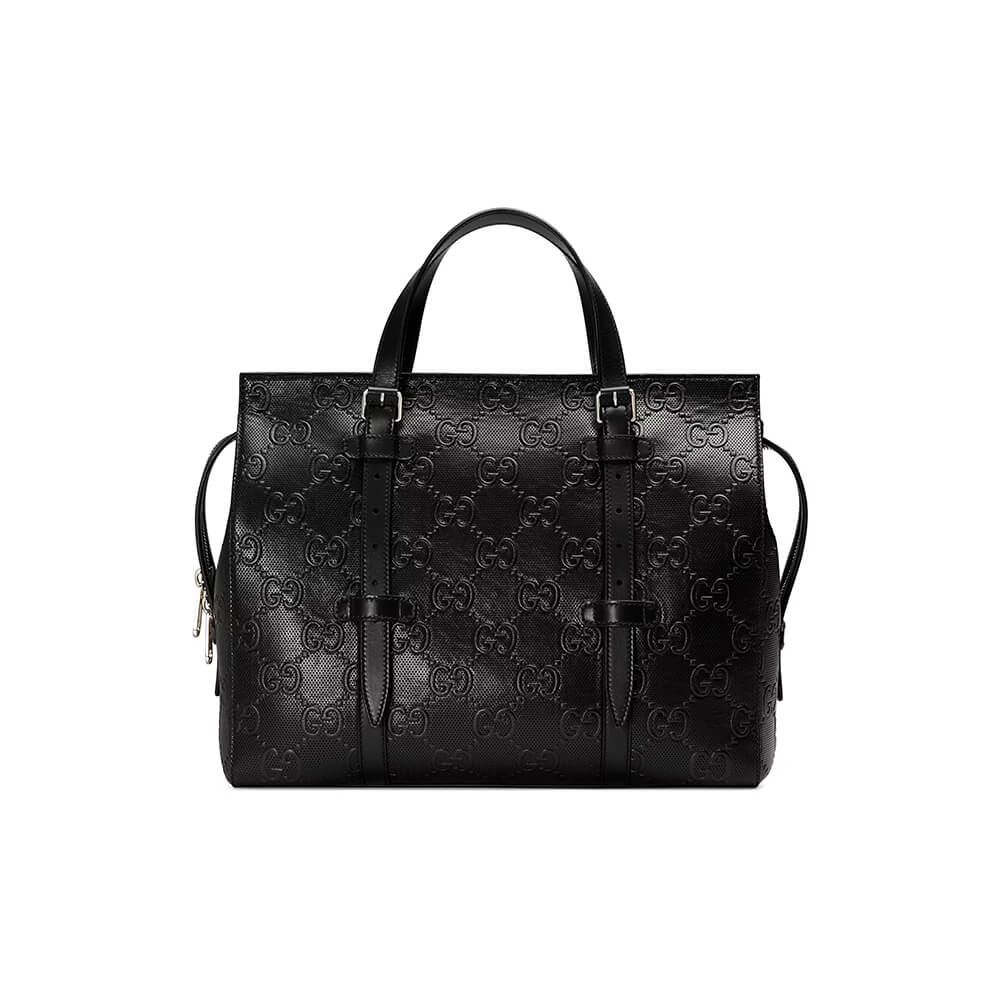 f3c8ba2a4fa40af2e80fd24a30be7de1 GG embossed tote bag - Image 1