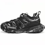 Balenciaga Tess S.Black Black-And-White Painting 542023 W3SR2 2315