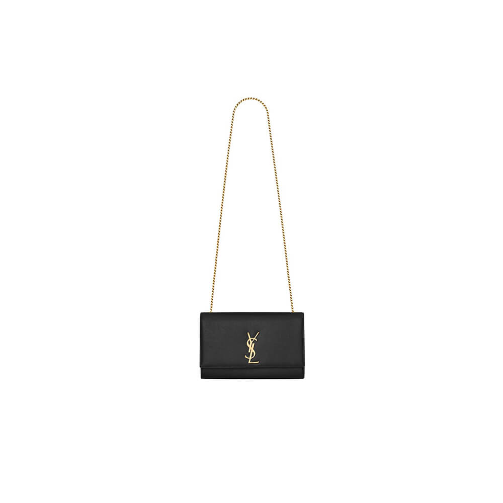f667ae39d03f1e97cfd24a5036ba7cb2 KATE MEDIUM CHAIN BAG IN GRAIN DE POUDRE EMBOSSED LEATHER - Image 1
