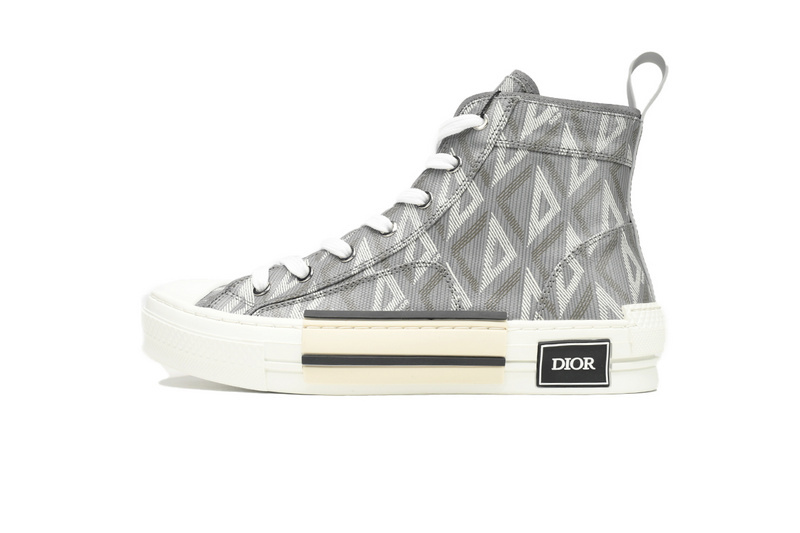 f713fcca23435b9f32a2ccaf8d464b1f 3SN272ZIR 16536 Dior B23 HT Oblique Grey diamond - Image 1