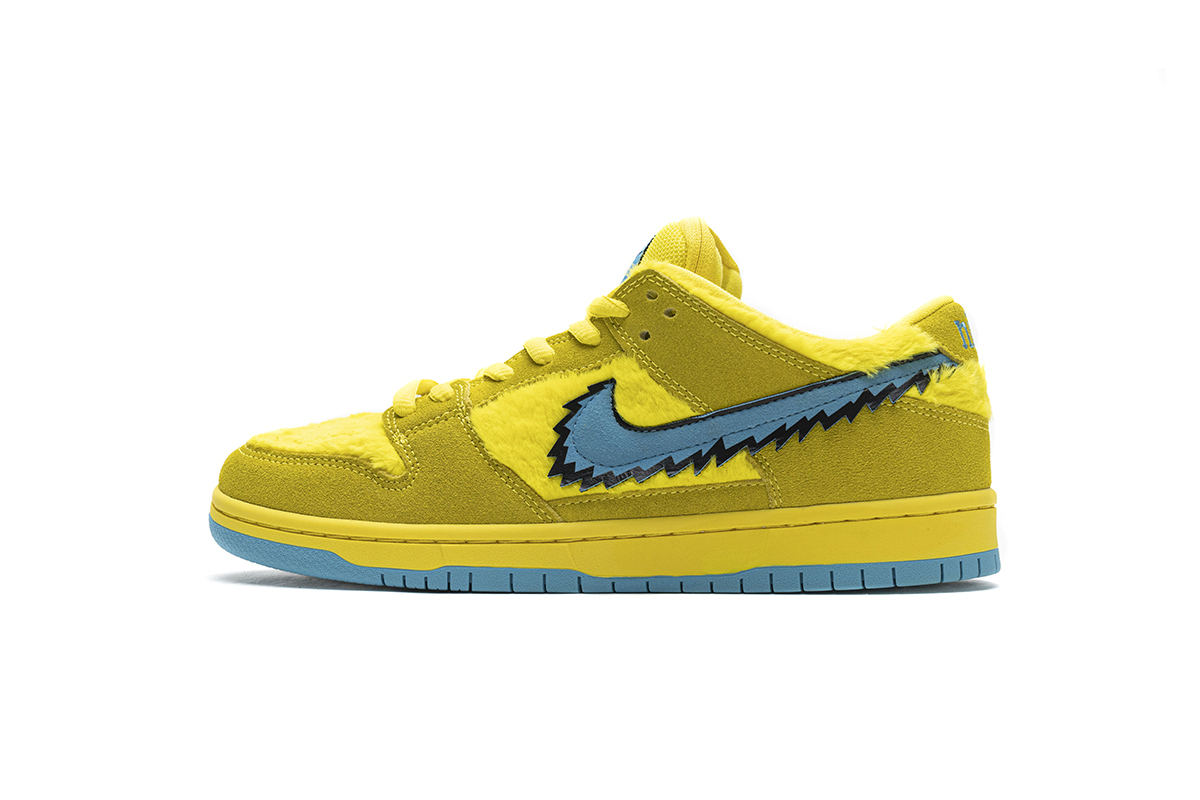 fb81a6ee7fc235688b7d8b7028015982 Nike SB Dunk Low Grateful Dead Bears Opti Yellow CJ5378-700 - Image 1