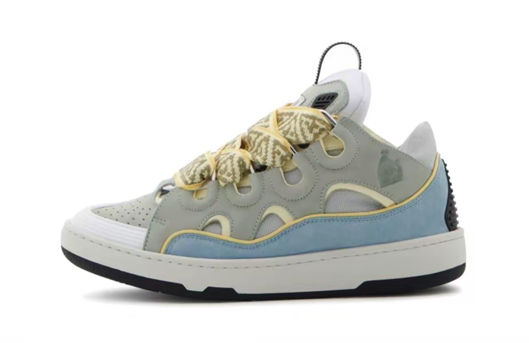 fcc20a622843b7b3cdba327383907291 Lanvin Curb Sneakers Maiden Grey - Image 1