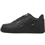 Nike Air Force 1 Low Black Silver Mini Swoosh HQ1180-001