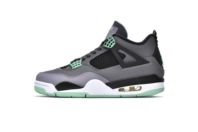 fdb01eed4774c2748bceb5a53a586318 Air Jordan 4 Retro Green Glow 308497-033 - Image 1