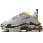 Balenciaga Triple S Black Yellow Pink 490672 W09O5 9035