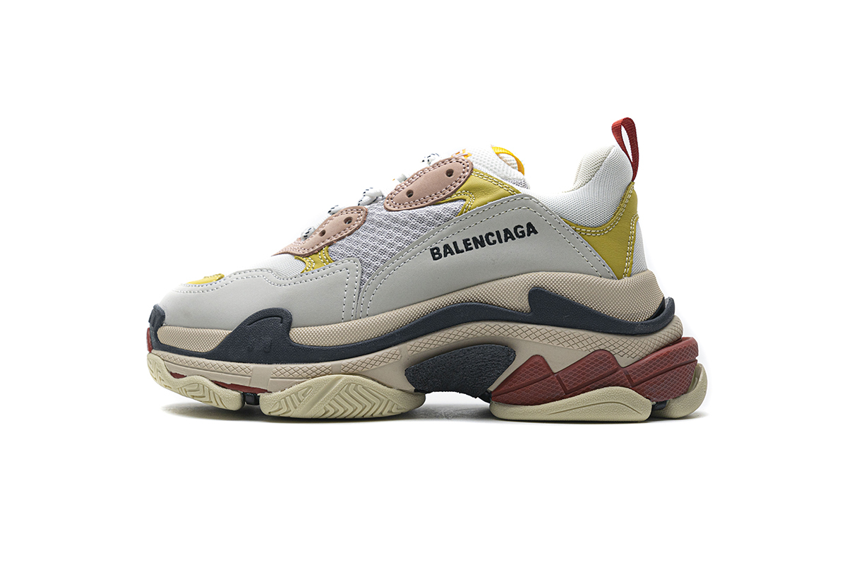 ff78907a2fe76d5a513e6b1dc06062fd Balenciaga Triple S Black Yellow Pink 490672 W09O5 9035 - Image 1